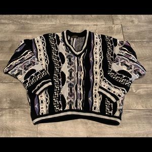 Chapman Vibrant Mercerized Hip Hop McGregor Biggie Sweater Vintage Size Small